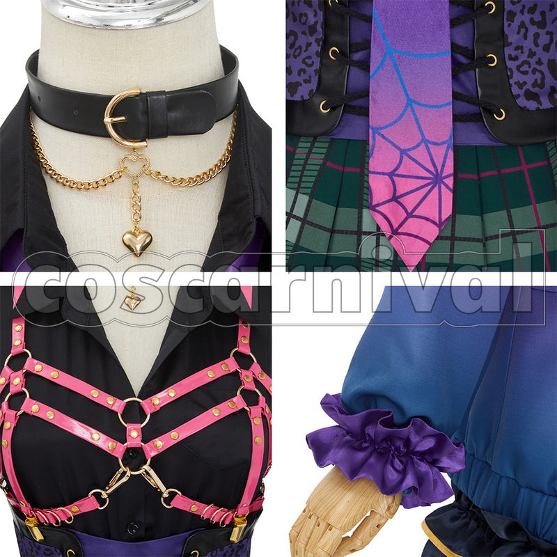 NIJISANJI Virtual VTuber Meloco Kyoran Cosplay Costume