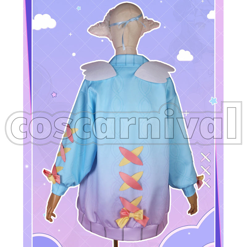 NIJISANJI VTuber Kokoro Amamiya New Outfit Cosplay Costume