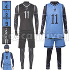 BLUE LOCK Yoichi Isagi Meguru Bachira Hyoma Chigiri Blue Sportswear Cosplay Costume