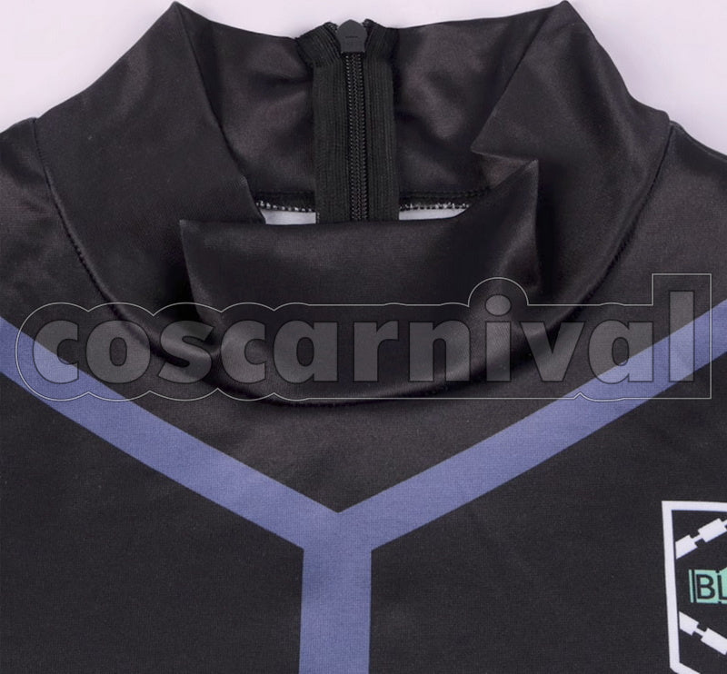BLUE LOCK Yoichi Isagi Meguru Bachira Hyoma Chigiri Blue Sportswear Cosplay Costume