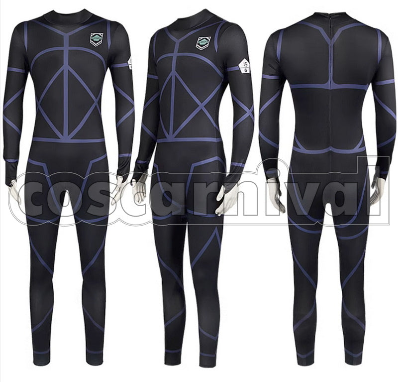 BLUE LOCK Seishiro Nagi Reo Mikage Black Sportswear Cosplay Costume