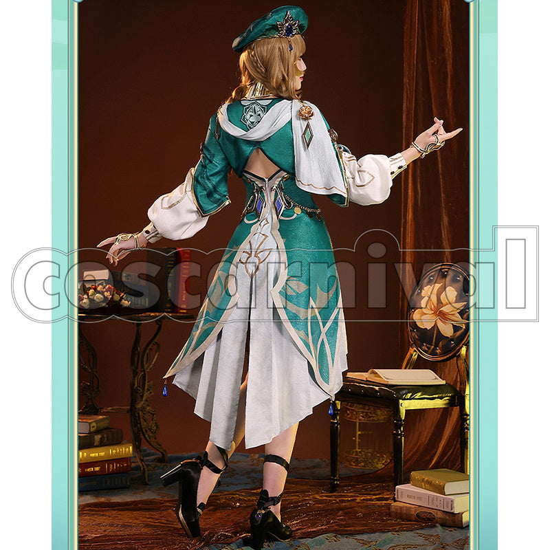 Genshin Impact Lisa Minci Cosplay Costume