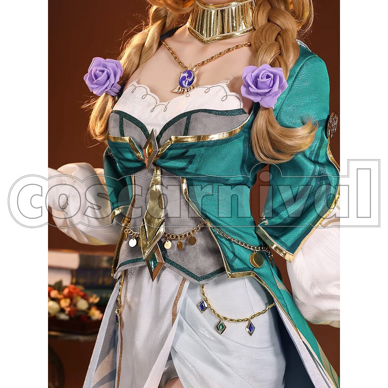 Genshin Impact Lisa Minci Cosplay Costume