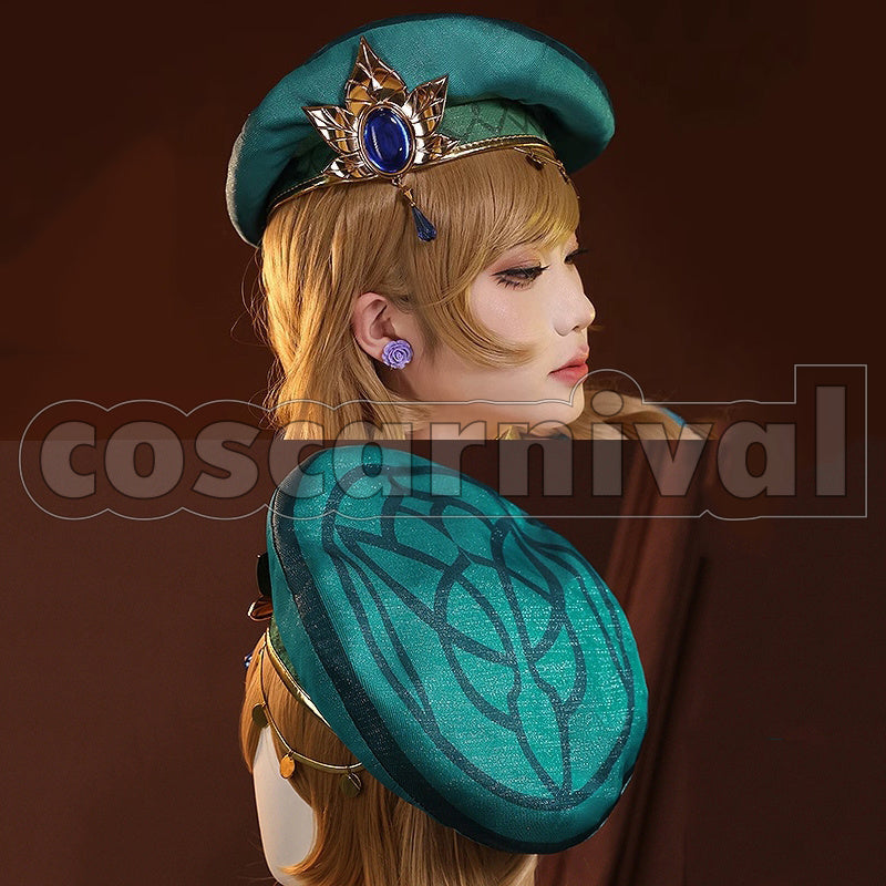 Genshin Impact Lisa Minci Cosplay Costume