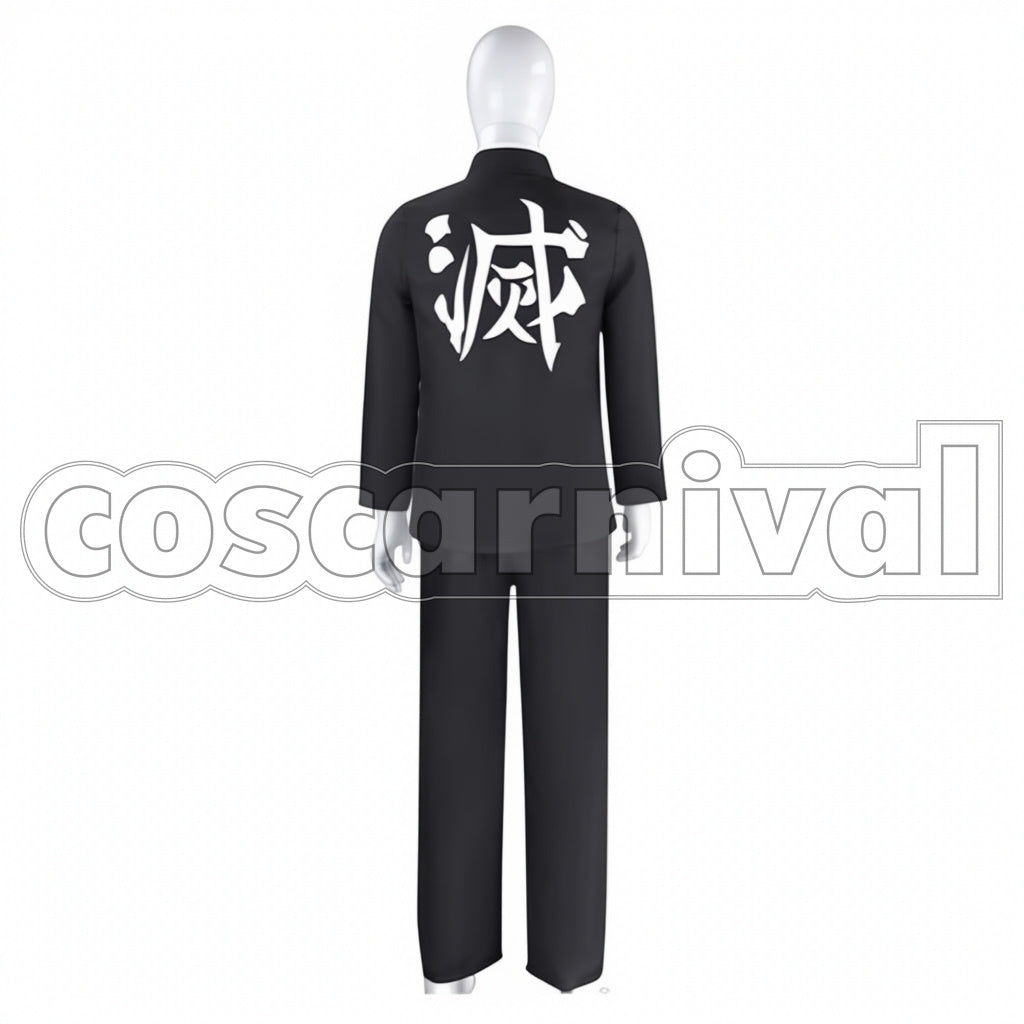 Demon Slayer: Kimetsu no Yaiba Genya Shinazugawa Cosplay Costume