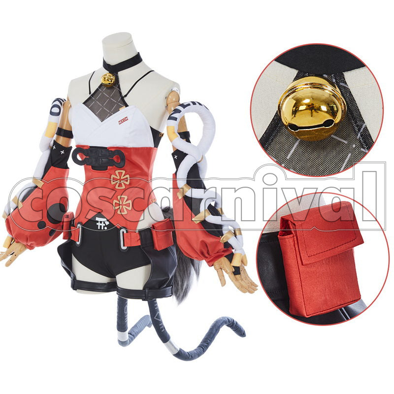 Zenless Zone Zero Mana Nekomiya Cosplay Costume