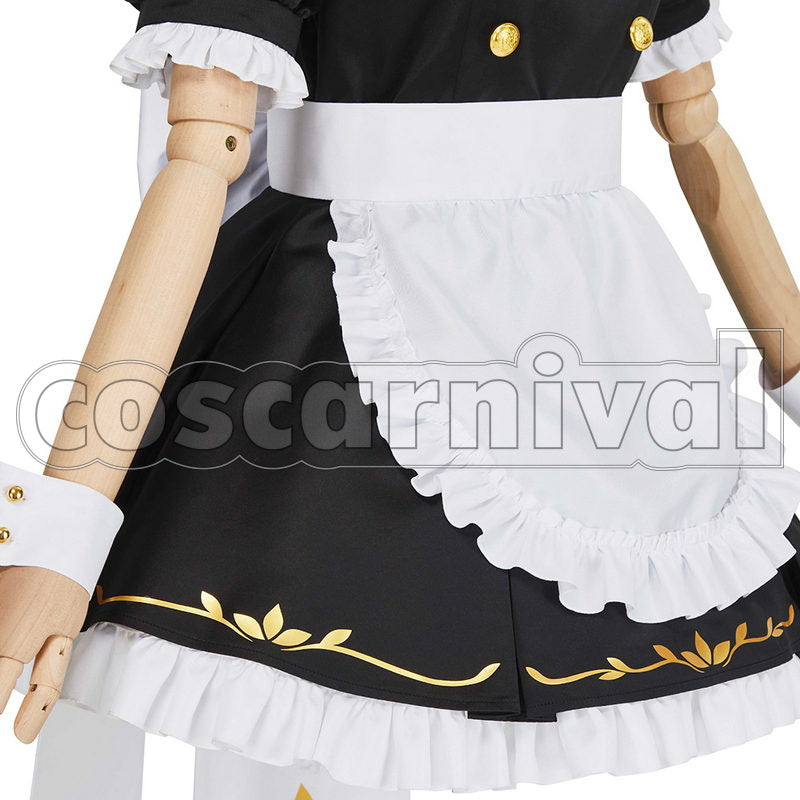 Fate/Grand Order Arcade Archer Kama Second Ascension Maid Cosplay Costume