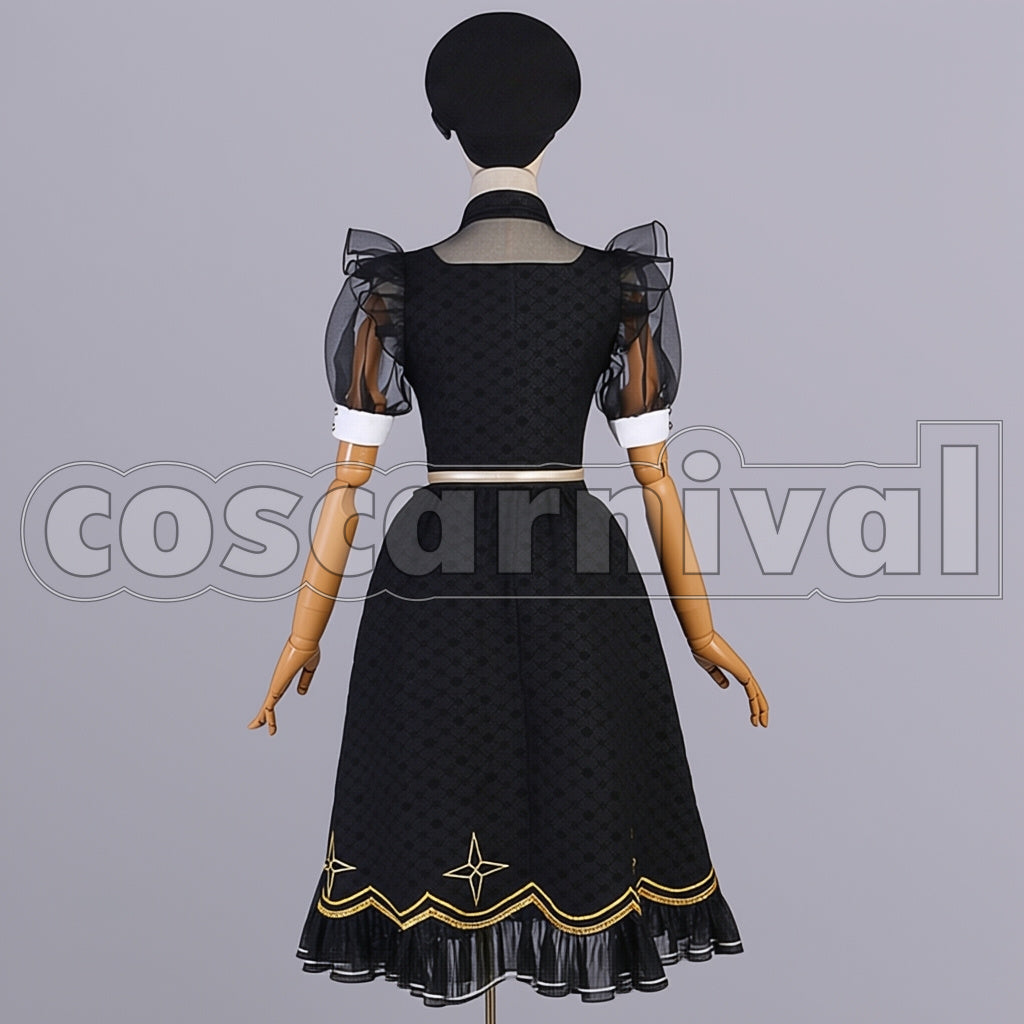NIJISANJI VTuber Hoshimachi Suisei Battle Maid Outfit Cosplay Costume
