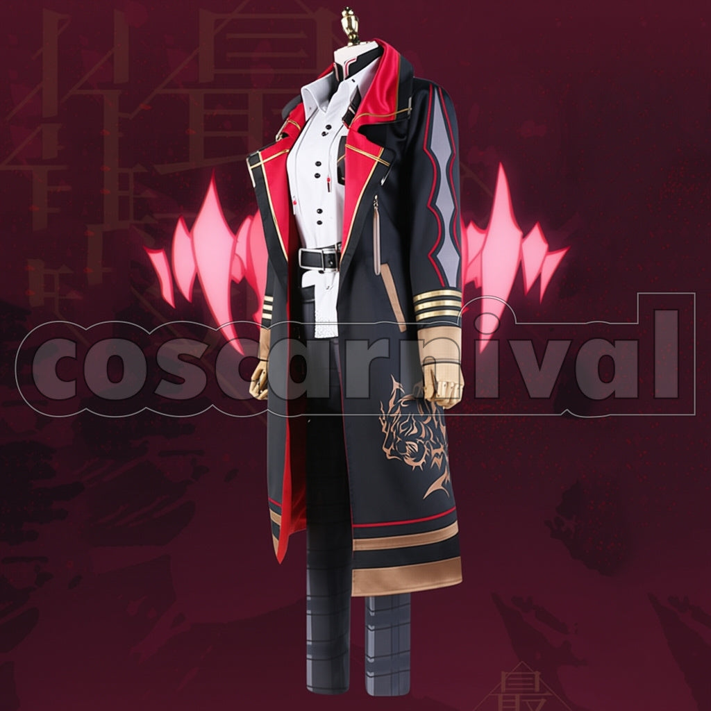 NIJISANJI Virtual VTuber Ver Vermillion Outfit Cosplay Costume