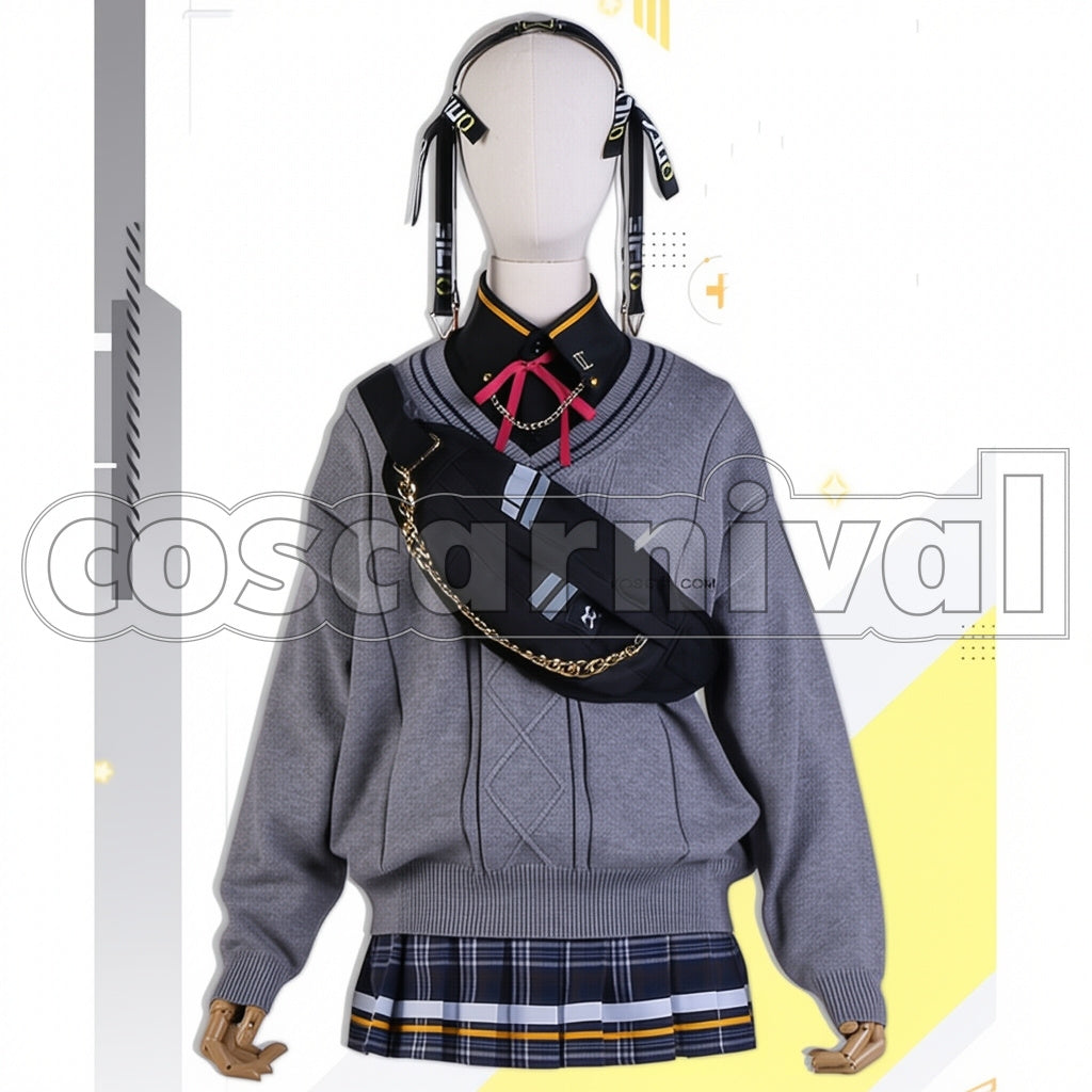 NIJISANJI Virtual VTuber Zaion LanZa(Zaion) Outfit Cosplay Costume