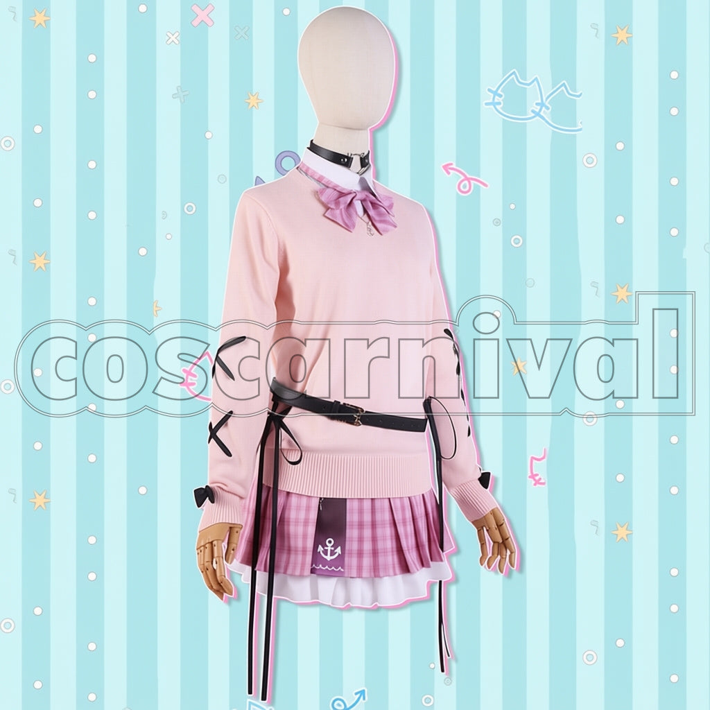 NIJISANJI VTuber Minato Aqua Cosplay Costume