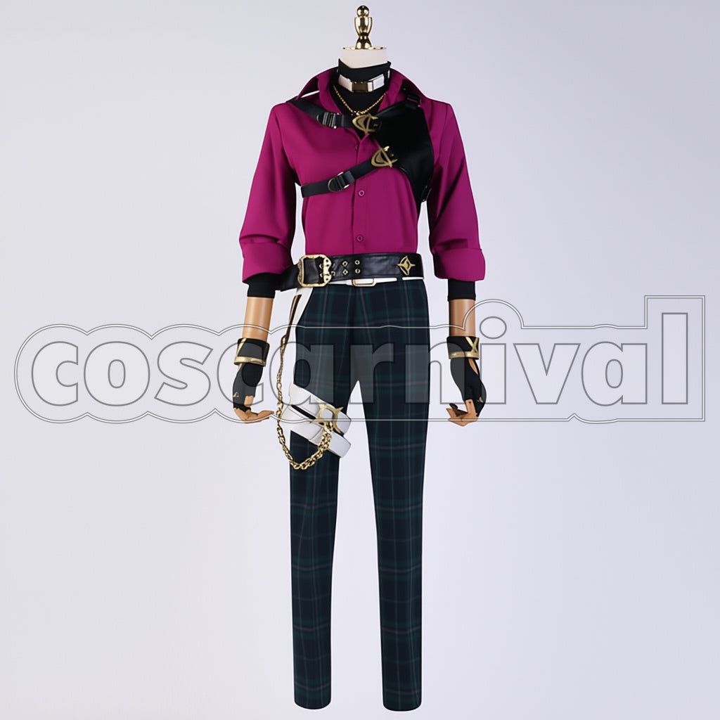 NIJISANJI VTuber Doppio Dropscythe Cosplay Costume