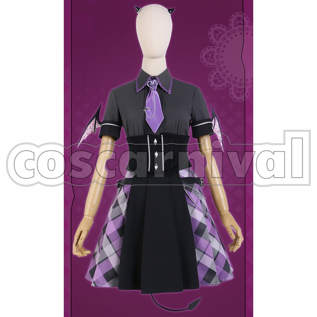 NIJISANJI VTuber Tokoyami Towa School Uniform Cosplay Costume