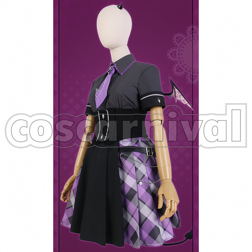 NIJISANJI VTuber Tokoyami Towa School Uniform Cosplay Costume