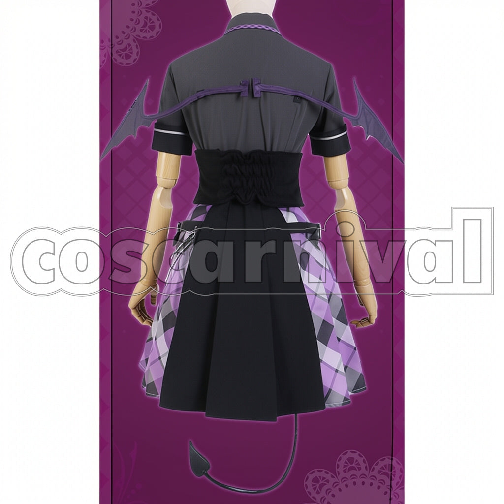 NIJISANJI VTuber Tokoyami Towa School Uniform Cosplay Costume