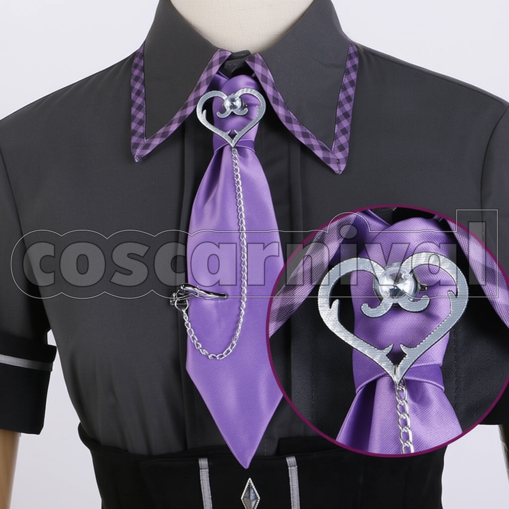 NIJISANJI VTuber Tokoyami Towa School Uniform Cosplay Costume