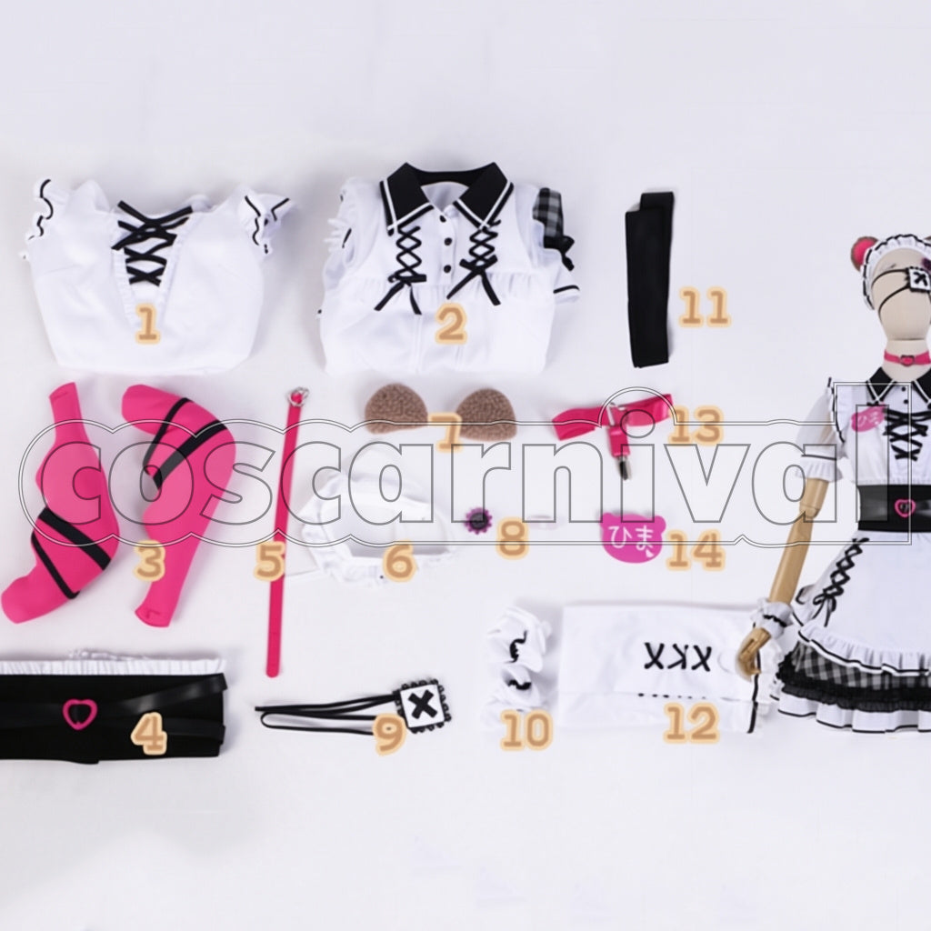NIJISANJI VTuber Himawari Honma Lolita Outfit Cosplay Costume