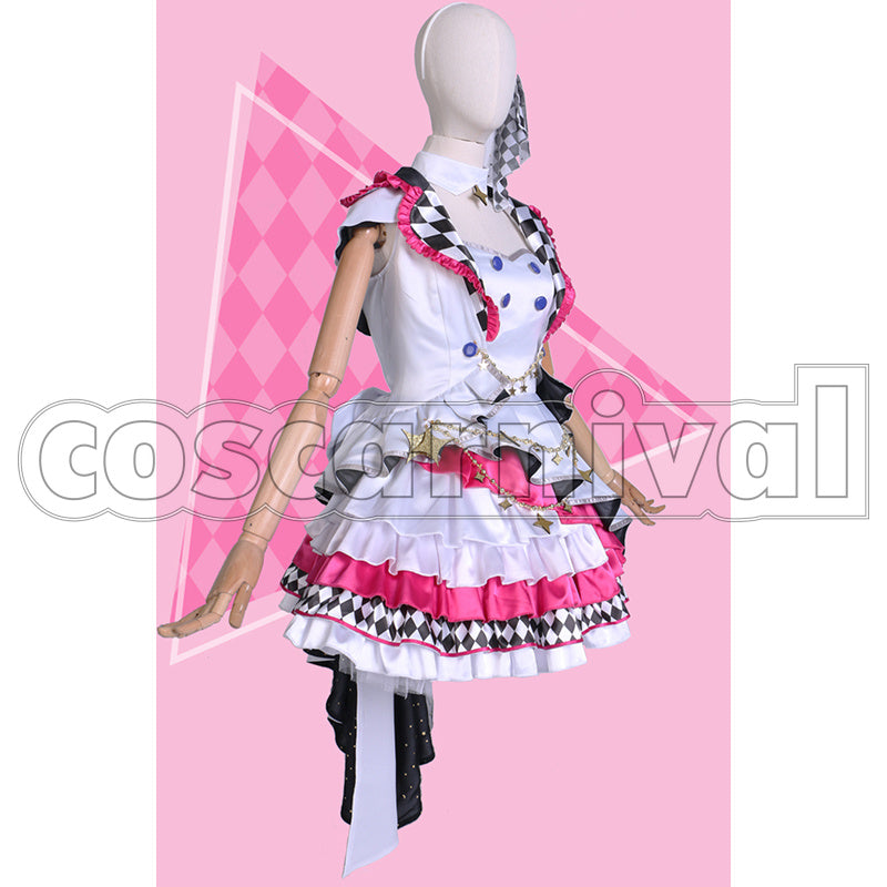 HATSUNE MIKU: COLORFUL STAGE! Luka more jump Cosplay Costume