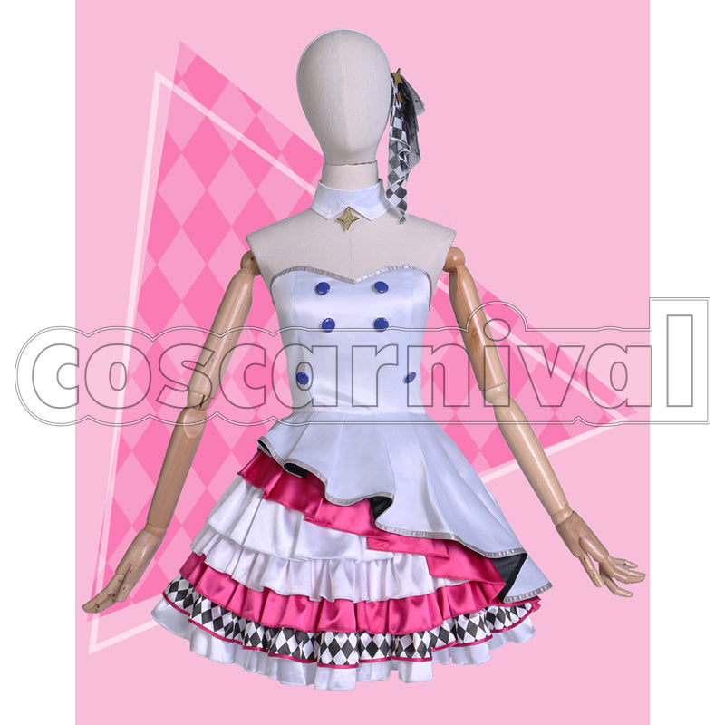 HATSUNE MIKU: COLORFUL STAGE! Luka more jump Cosplay Costume