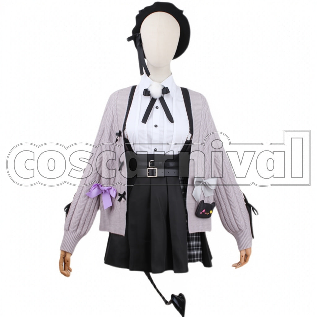 hololive production Towa Tokoyami Summer Uniform Cosplay Costume
