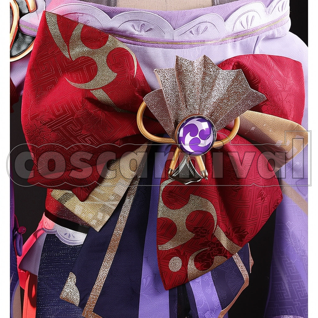 Genshin Impact Raiden Shogun Cosplay Costume