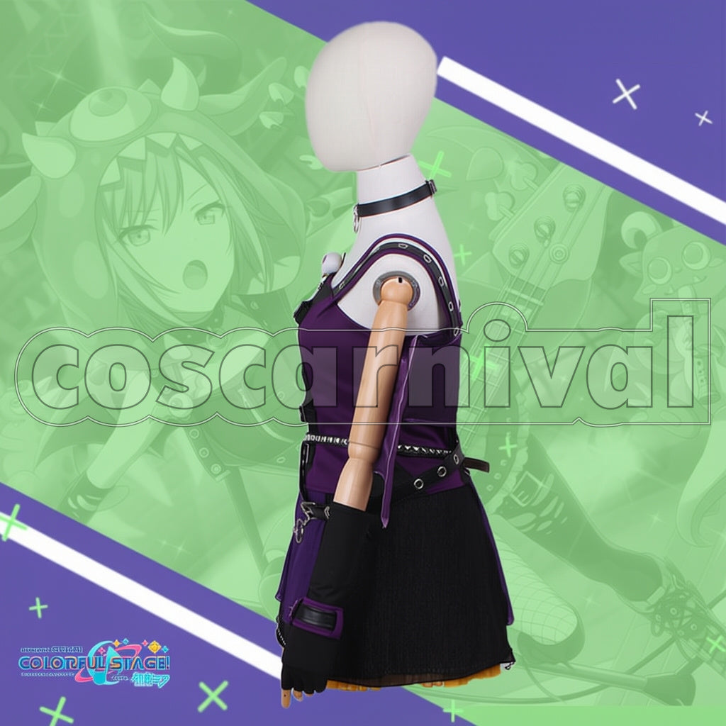 HATSUNE MIKU: COLORFUL STAGE! Shiho Hinomori Cosplay Costume