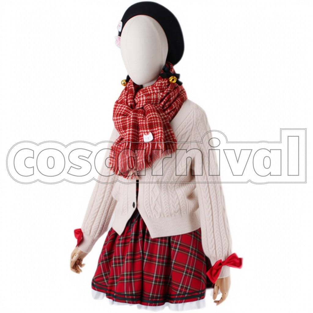 NIJISANJI VTuber Sakura Miko Casual Outfit Cosplay Costume