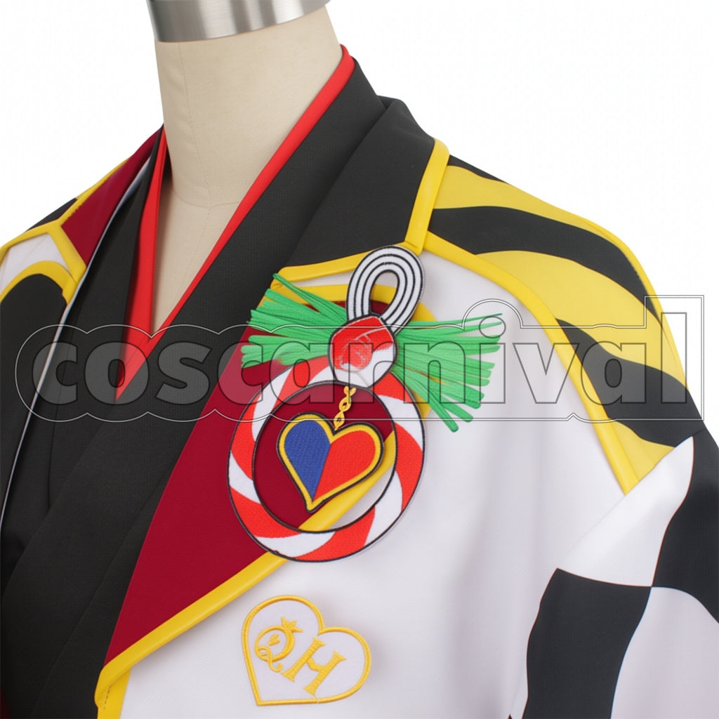 Disney Twisted-Wonderland Outfit New Year Attire Deuce Spade Cosplay Costume