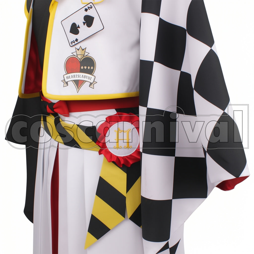 Disney Twisted-Wonderland Outfit New Year Attire Deuce Spade Cosplay Costume