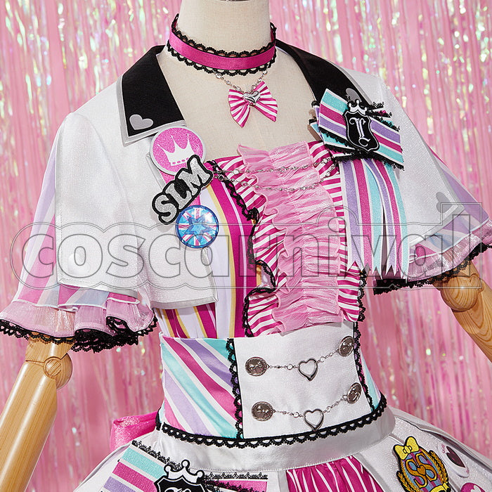 PriPara SoLaMi♡SMILE Laala Manaka Mirei Minami Sophy Hojo Cosplay Costume