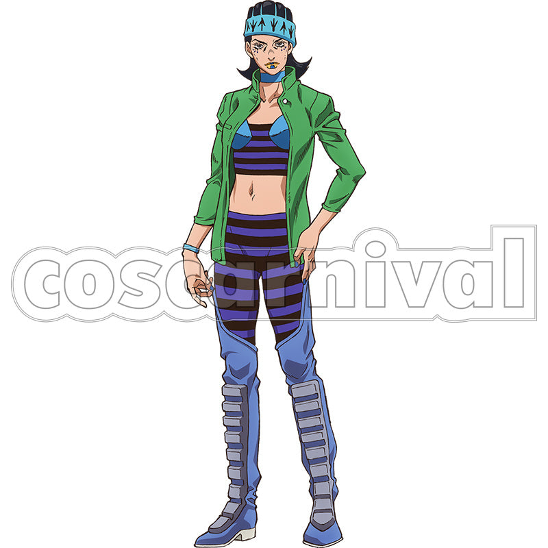 JoJo's Bizarre Adventure Part6 Stone Ocean Gwess Cosplay Costume