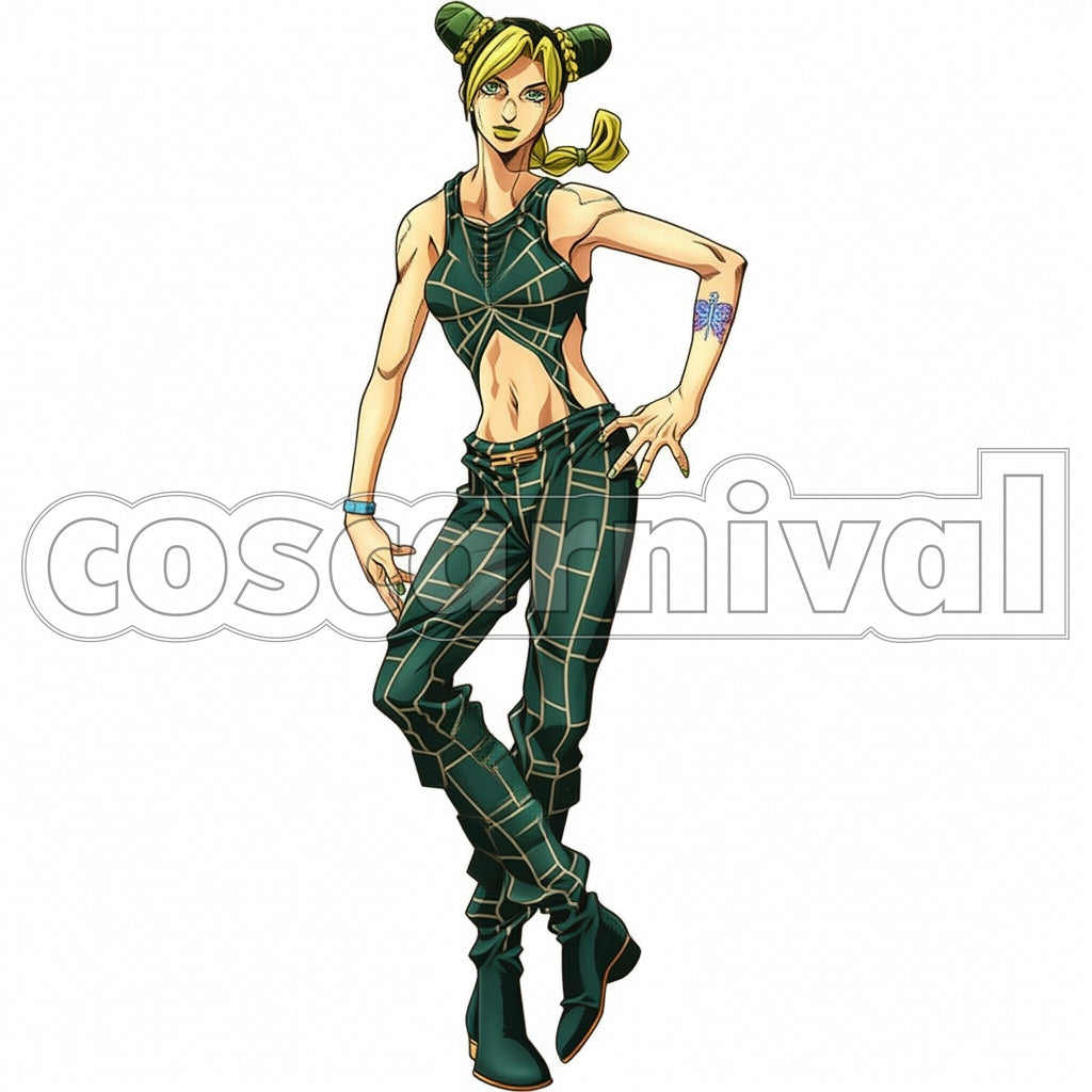 JoJo's Bizarre Adventure Part6 Stone Ocean Joriin Kuujou Cosplay Costume