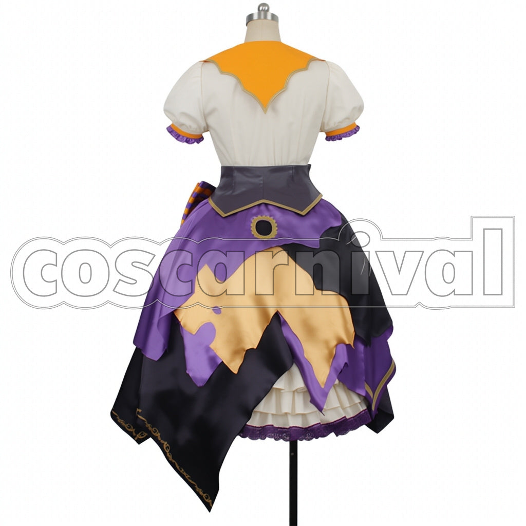 Umamusume: Pretty Derby Rice Shower Make up in Halloween Cosplay Outfit