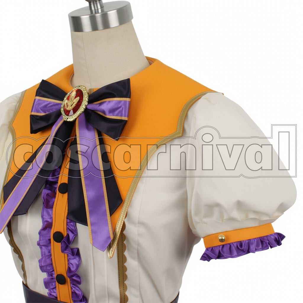 Umamusume: Pretty Derby Rice Shower Make up in Halloween Cosplay Outfit