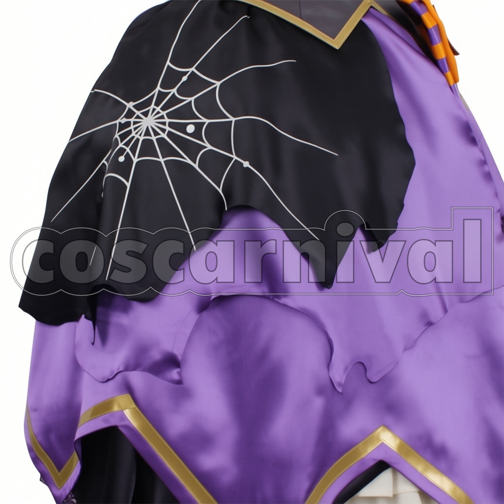 Umamusume: Pretty Derby Rice Shower Make up in Halloween Cosplay Outfit