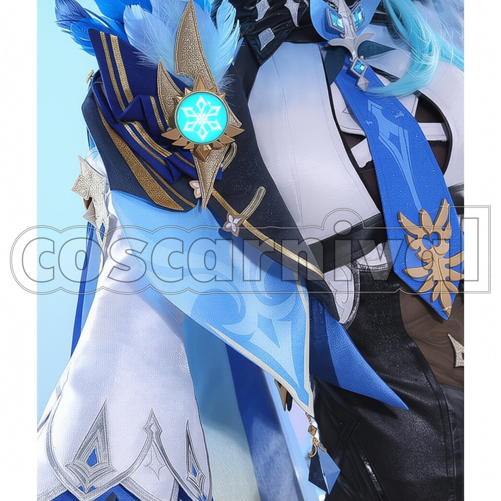 Genshin Impact Eula Lawrence Cosplay Costume