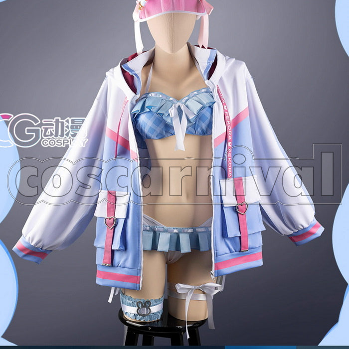 NIJISANJI VTuber Usada Pekora Swimsuit Cosplay Costume