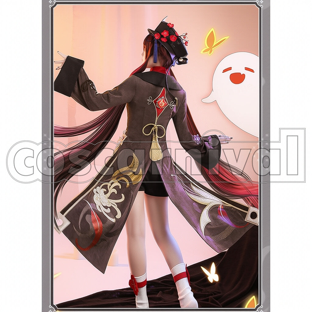 Genshin Impact Hu Tao Cosplay Costume