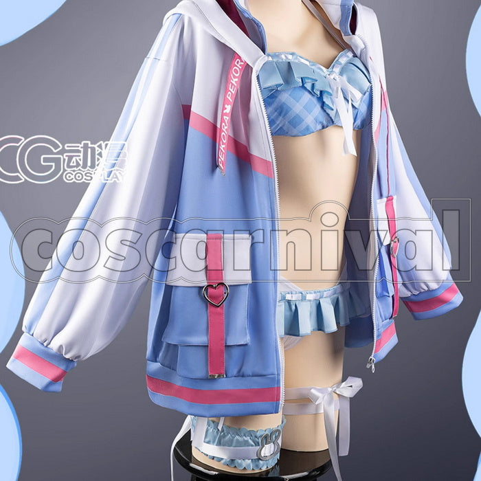 NIJISANJI VTuber Usada Pekora Swimsuit Cosplay Costume
