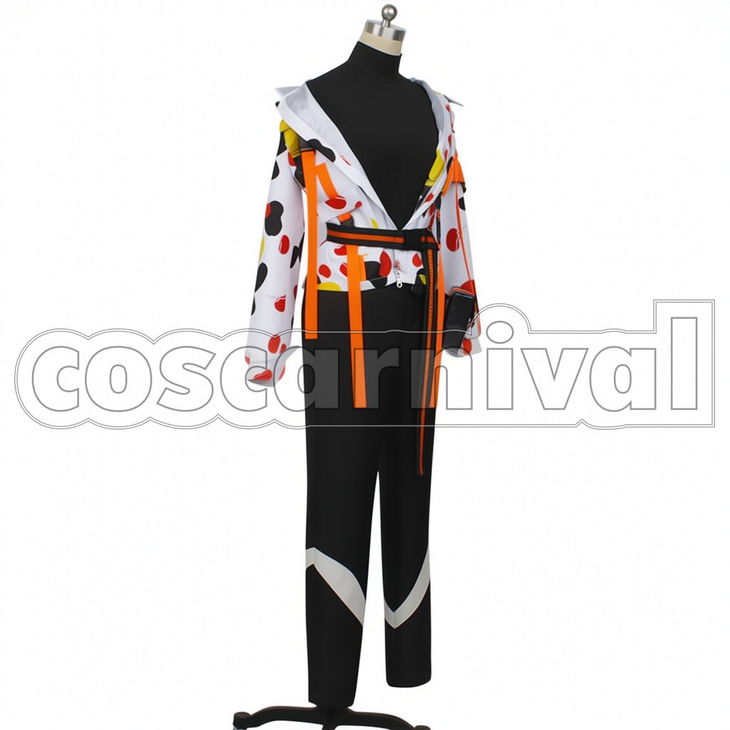 Disney Twisted-Wonderland Outfit Vil Schoenheit Beans Camo Cosplay Costume