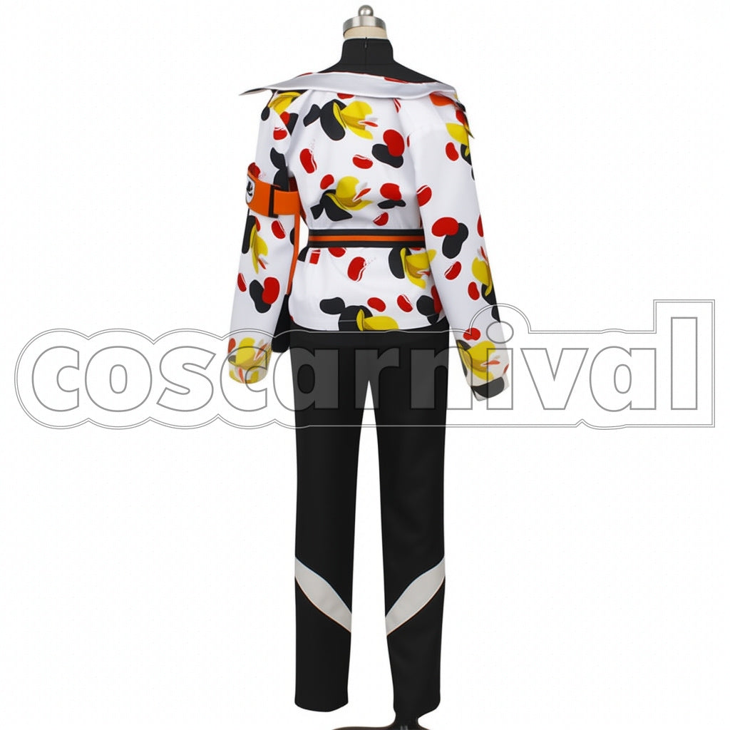 Disney Twisted-Wonderland Outfit Vil Schoenheit Beans Camo Cosplay Costume