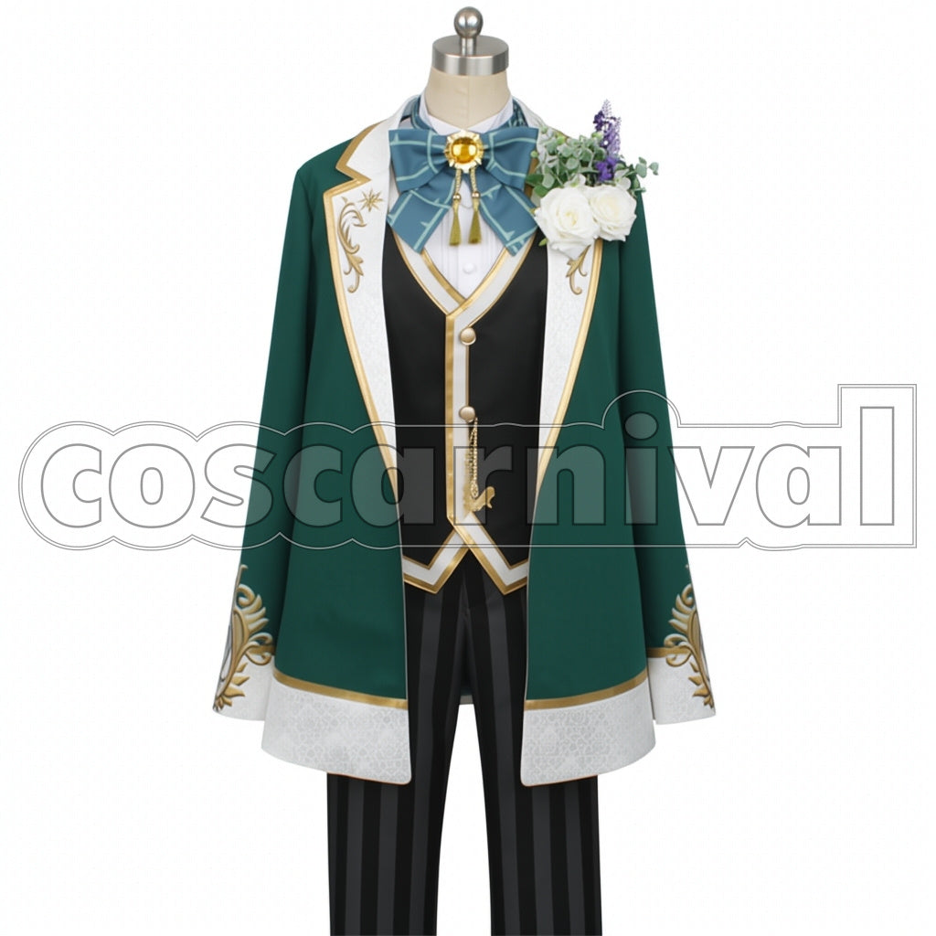 Disney Twisted-Wonderland Outfit Lilia Vanrouge Role-play Groom Cosplay Costume