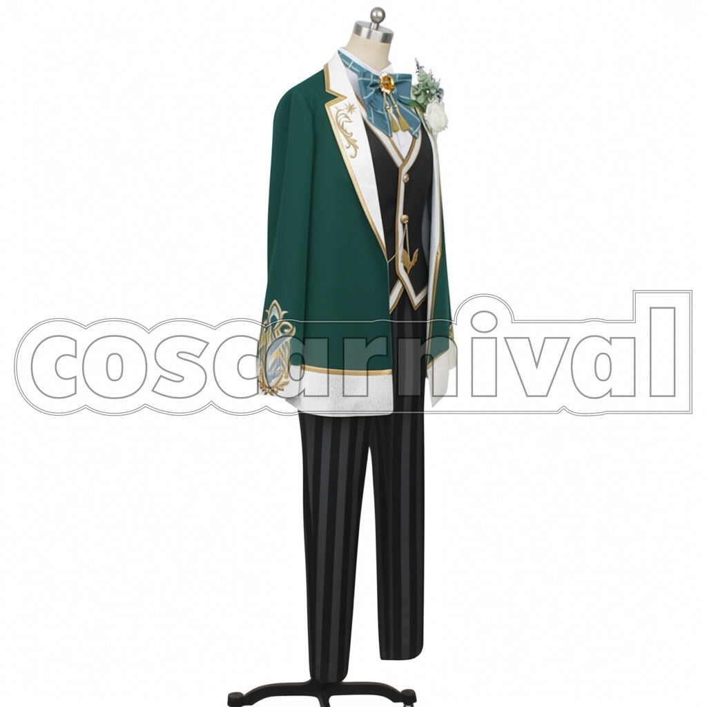 Disney Twisted-Wonderland Outfit Lilia Vanrouge Role-play Groom Cosplay Costume