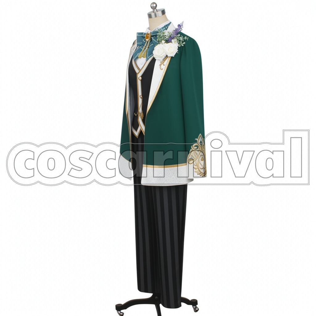 Disney Twisted-Wonderland Outfit Lilia Vanrouge Role-play Groom Cosplay Costume
