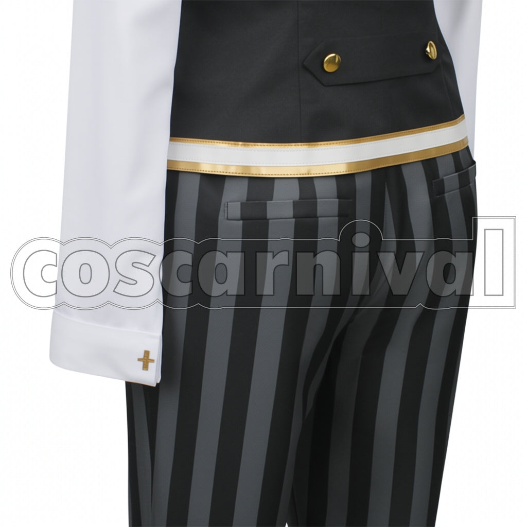 Disney Twisted-Wonderland Outfit Lilia Vanrouge Role-play Groom Cosplay Costume