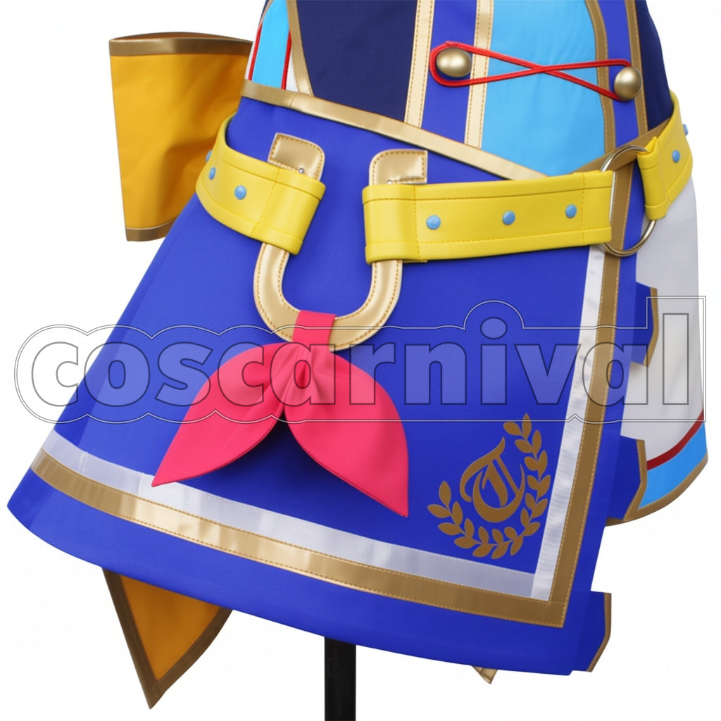 Umamusume: Pretty Derby Tokai Teio 3rd Live Outfit Glorious Azure Cosplay Outfit