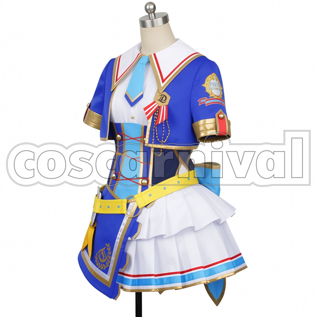 Umamusume: Pretty Derby Special Week 3rd Live Outfit Glorious Azure Cosplay Outfit