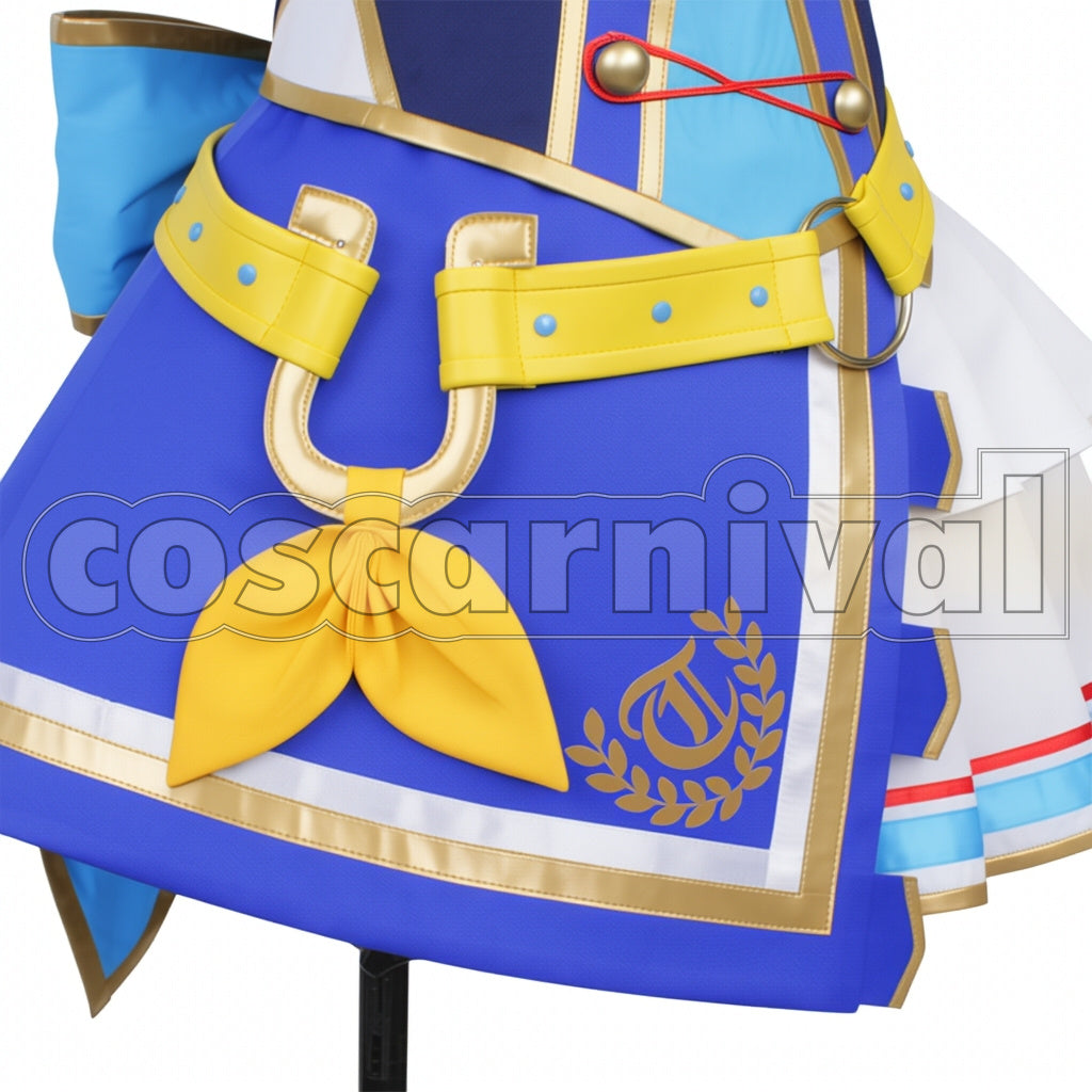 Umamusume: Pretty Derby Special Week 3rd Live Outfit Glorious Azure Cosplay Outfit