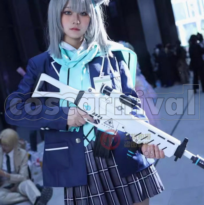 Blue Archive Shiroko Sunaookami Cosplay Costume