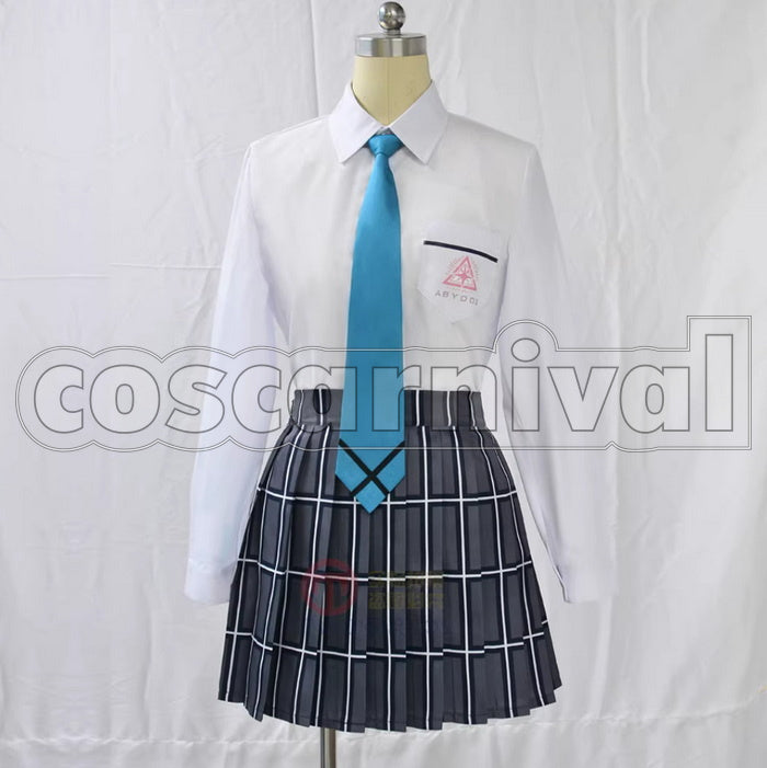 Blue Archive Shiroko Sunaookami Cosplay Costume